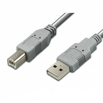 USB 2.0 Cable 1,8 m - Grey