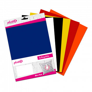 plottiX MicroFlock Bundle 20cm x 30cm (6 Folien)