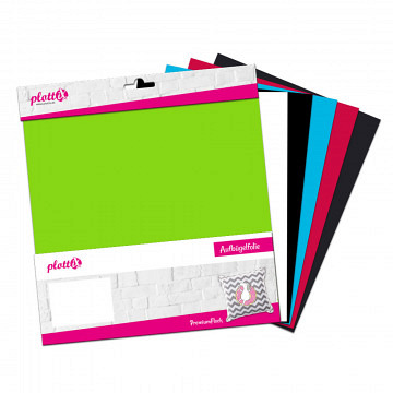 plottiX PremiumFlock Bundle 1 30cm x 30cm (6 Folien)