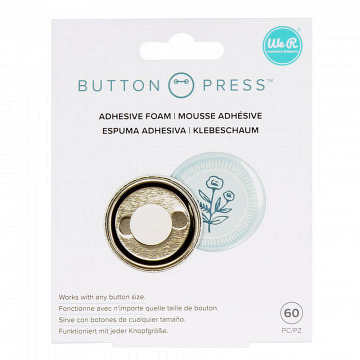 WR Button Press Button Backer Adhesive Foam