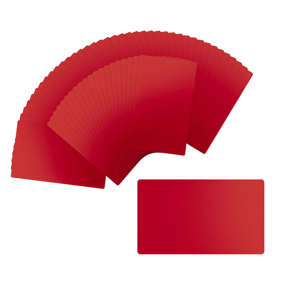 xTool Metal Business Cards Red (60 pcs) - Materials - hobbyplotter.de ...