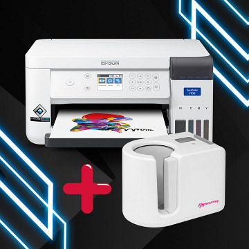 EPSON SureColor SC-F100 DIN A4 Sublimationsdrucker + iXpre..