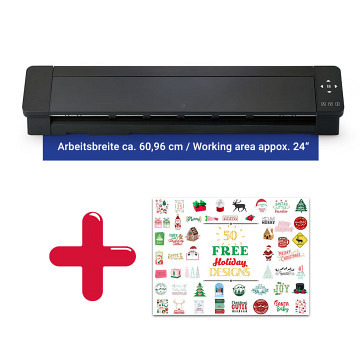 SILHOUETTE CAMEO Pro MK-II + 50 Weihnachts Designs