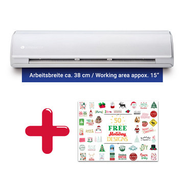 SILHOUETTE CAMEO 5 PLUS + 50 Weihnachts Designs