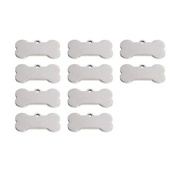 xTool Silver Bone Dogs Tag (10pcs)