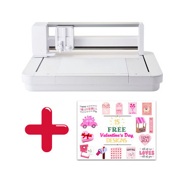 SILHOUETTE CURIO 2 - Flachbett Schneideplotter + 15 Valent..