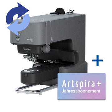 Brother PP1 "Skitch" - Freiarm-Stickmaschine - Refurbished..