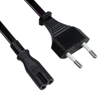 Netzkabel Eurostecker 1,8 m Schwarz - Passend für Brother ..