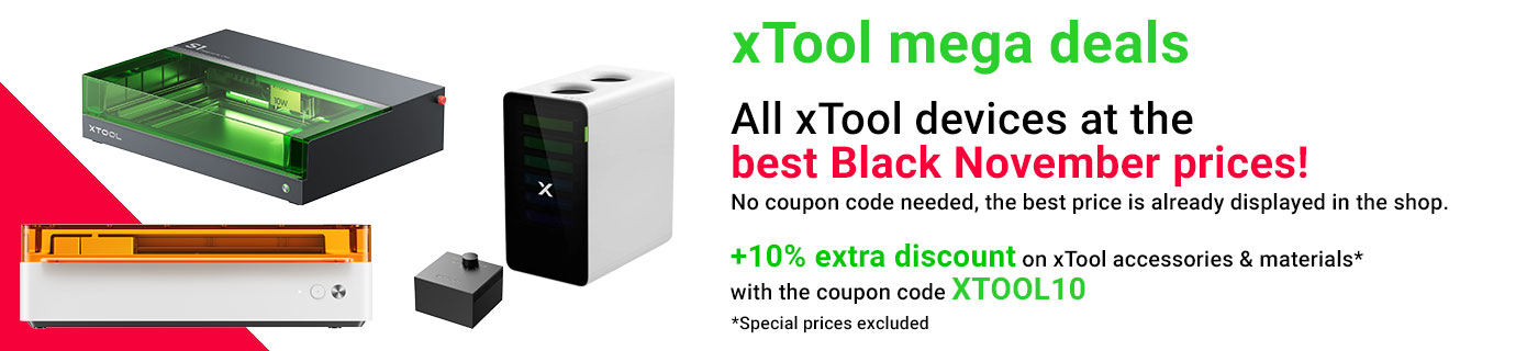 xTool discount vouchers