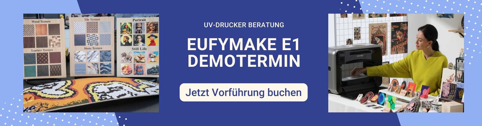 UV-Drucker Vorführung buchen