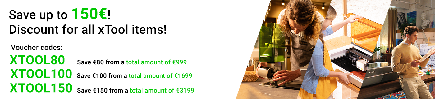 xTool discount vouchers