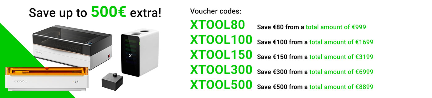 xTool discount vouchers