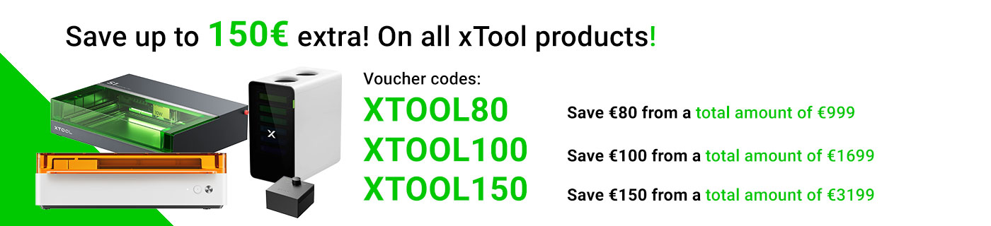 xTool discount vouchers