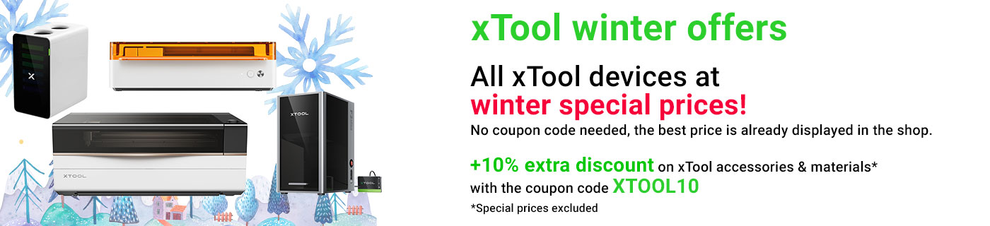 xTool discount vouchers