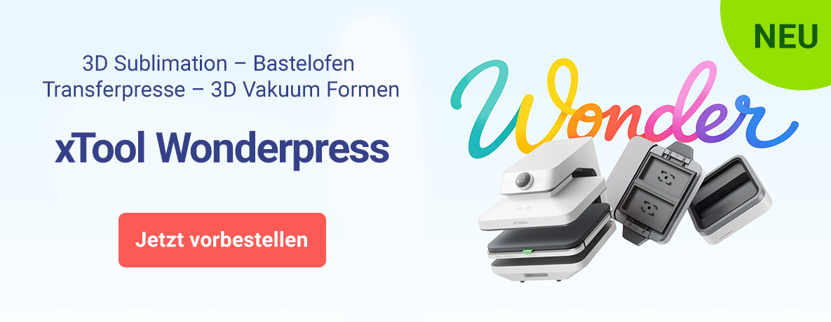 Innovation hat einen Namen - xTool WonderPress