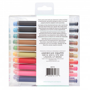 WR Fabric Quill - Fabric Pens (12 Piece)