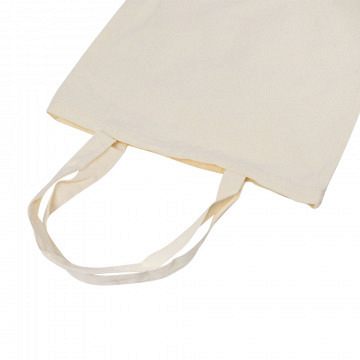 plottiX - Stofftasche Cremeweiß 35 x 38,5cm