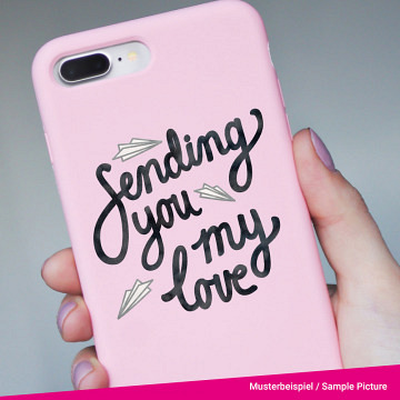 plottiX Velours Klebefolie - 20cm x 30cm - lose