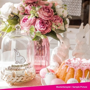 plottiX Selbstklebende Vinylfolie Glitter - 30,5cm x 21cm ..