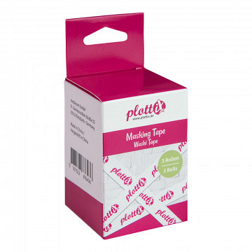 plottiX Masking Tape, 3 rolls