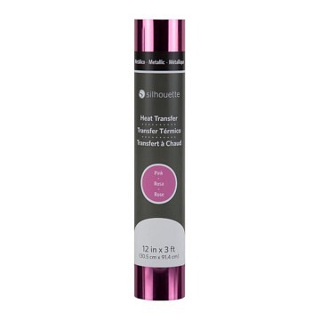 SIL Metallic Heat Transfer - 12" Pink