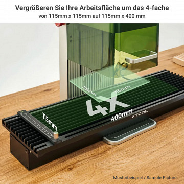 Vorbestellung: xTool Schlitten Erweiterung für F1 und F2 L..