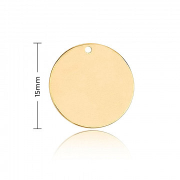 xTool Anhänger zum gravieren - Rund - Gold / Silber / Rose..