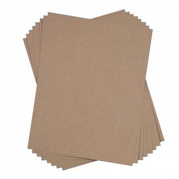 Printable adhesive kraft paper