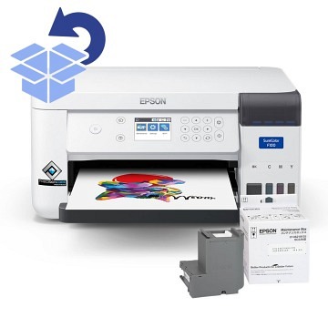 EPSON SureColor SC-F100 DIN A4 Sublimationprinter - used shipping returns incl.  maintenance tank