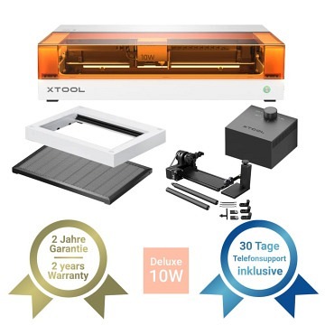 xTool S1 10W Diodlaser - Deluxe Bundle 