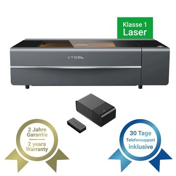 Vorbestellung: xTool P2S 55W CO2 Laser (LK1) Grau