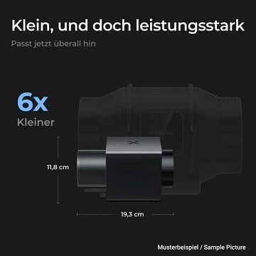 xTool Rohrventilator IF2 passend für xTool Laser