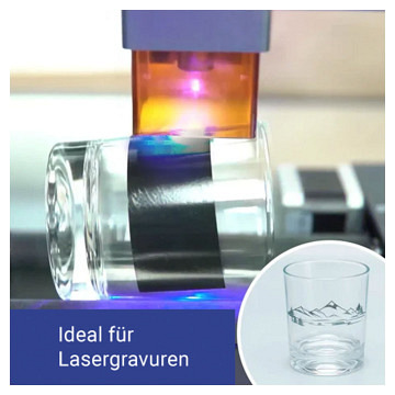 xTool Lasergravur-Beschriftungspapier in schwarz / blau (2..