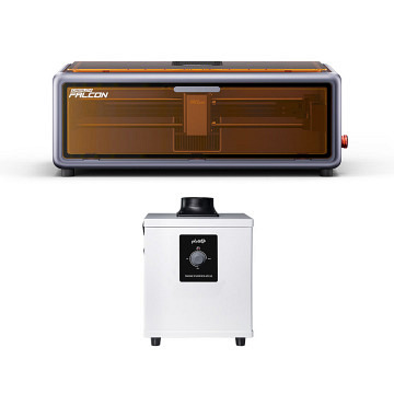 Creality Falcon A1 10W Diodlaser+ plottix smoke purifier bundle
