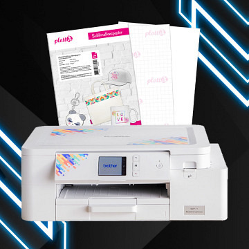 Brother SP1 Sublimationsdrucker + plottiX Sublimationspapier
