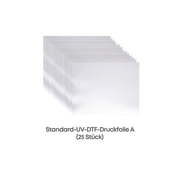 eufyMake UV DTF sheets for laminator, 300mm x 420m, 25 pcs