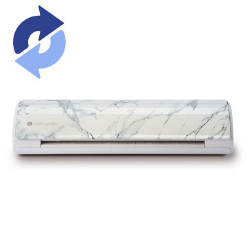 SILHOUETTE CAMEO 5 - Weiß Marmor - Refurbished