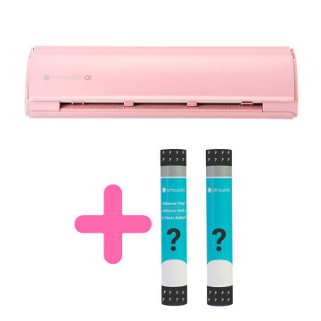SILHOUETTE CAMEO 5 Alpha - Matt Rose + Double foil surprise