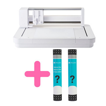 SILHOUETTE CURIO 2 - flatbed cutting plotter + Double foil surprise