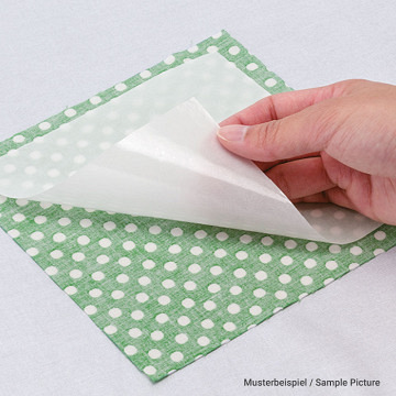Aufbügelblatt für Stoffapplikationen