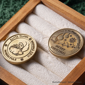 xTool 40mm Blank Commemorative Brass Coins 5pcs