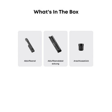 eufyMake Exhaust Duct Kit for P1 Air Purifier