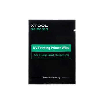 xTool UV Printing Primer Wipe for Glass and Ceramic fpr O1 Omni Printer (50pcs)