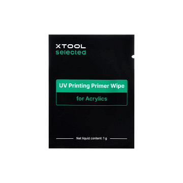 xTool UV Printing Primer Wipe for Acrylic for O1 Omni Printer (50pcs)