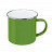 plottix - enamel mug for sublimation Green