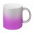 plottiX - 11oz glitter mug with color gradient Purple